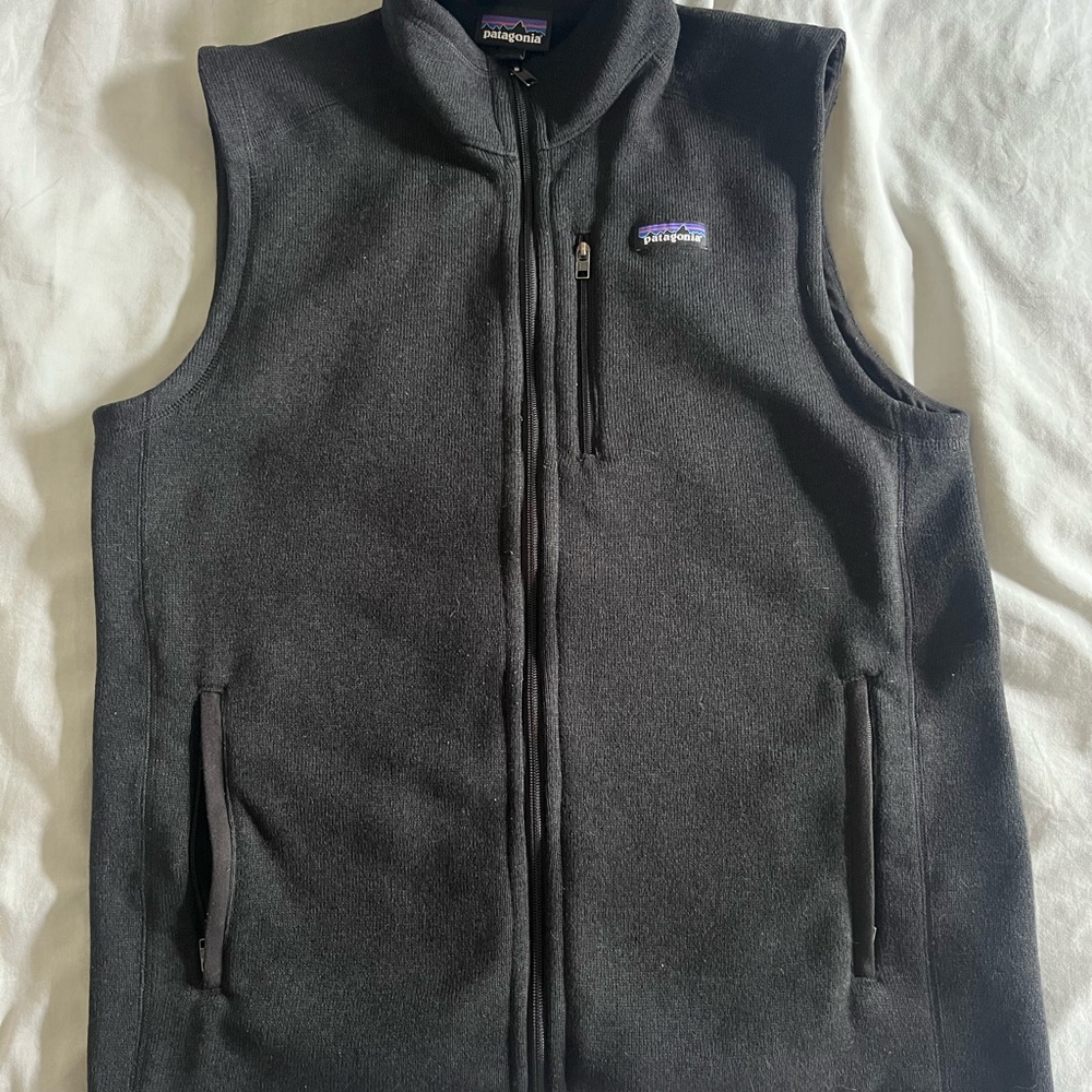 Patagonia Black Full-Zip Fleece